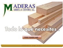Tablet Screenshot of maderasmarbellacentro.com